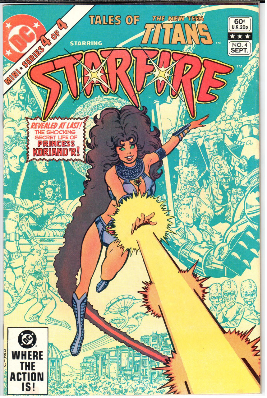 Tales of the Teen Titans (1982 Mini Series) #4 NM- 9.2