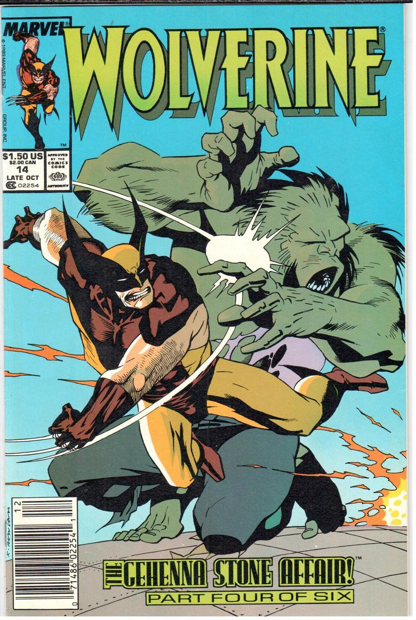 Wolverine (1988 Series) #014 Newsstand