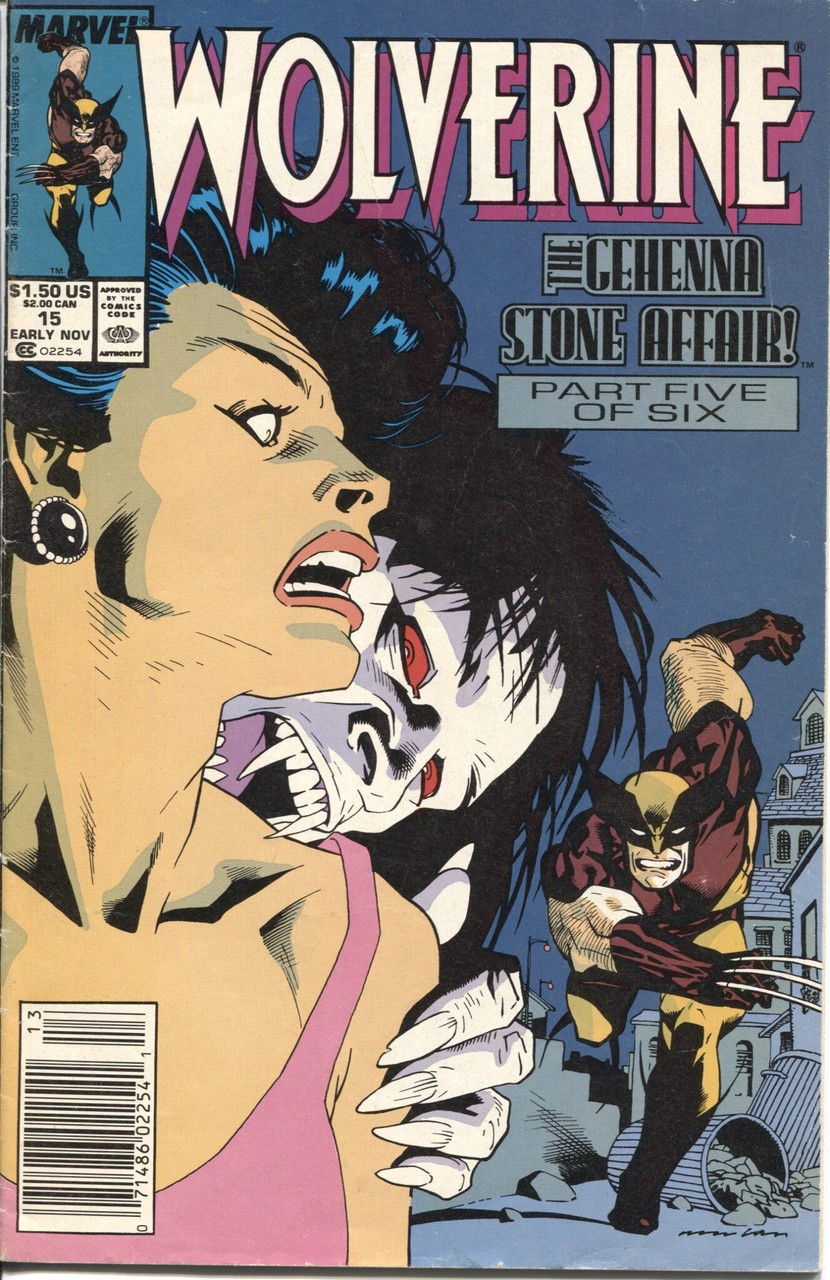 Wolverine (1988 Series) #015 VF- 7.5