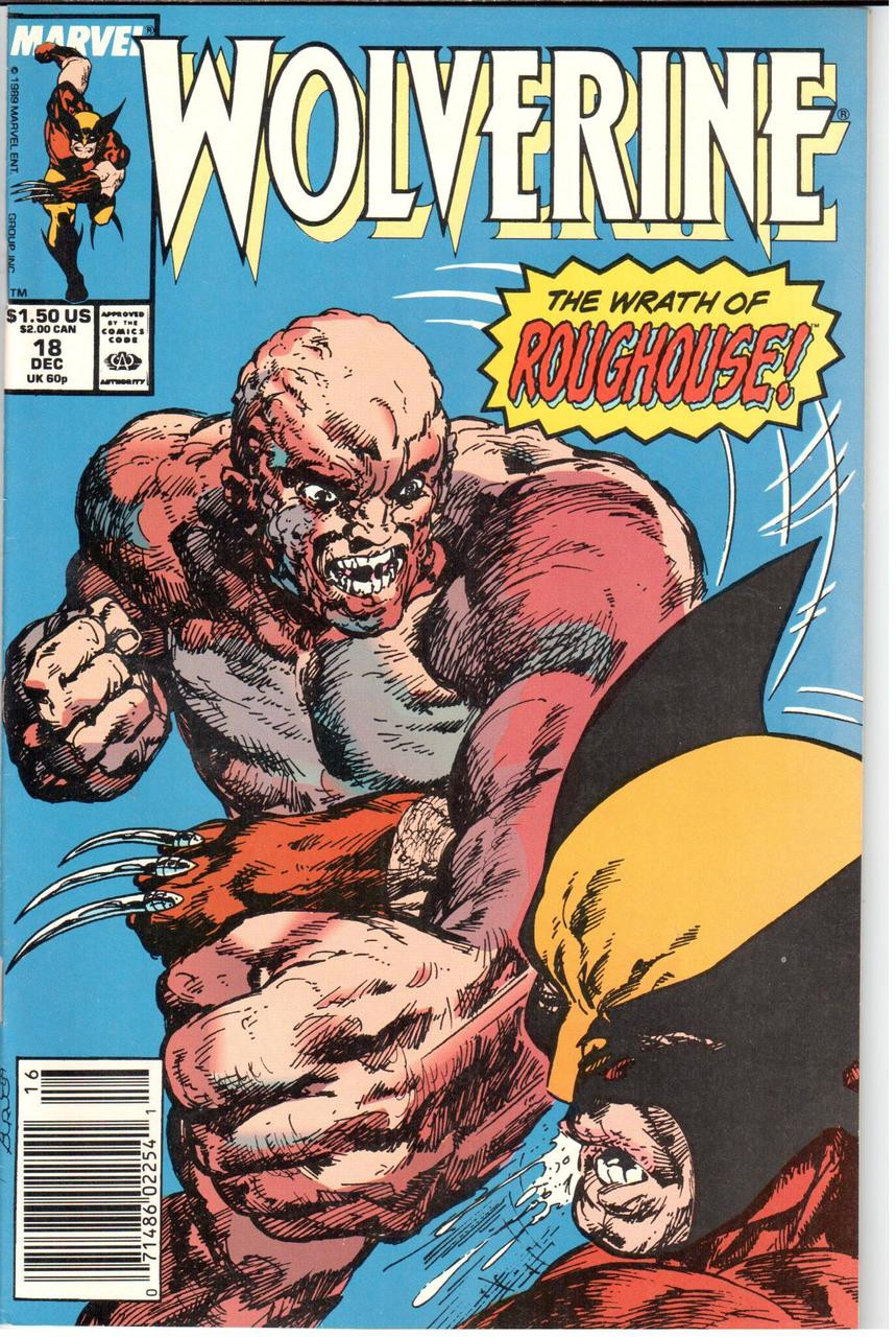 Wolverine (1988 Series) #018 Newsstand