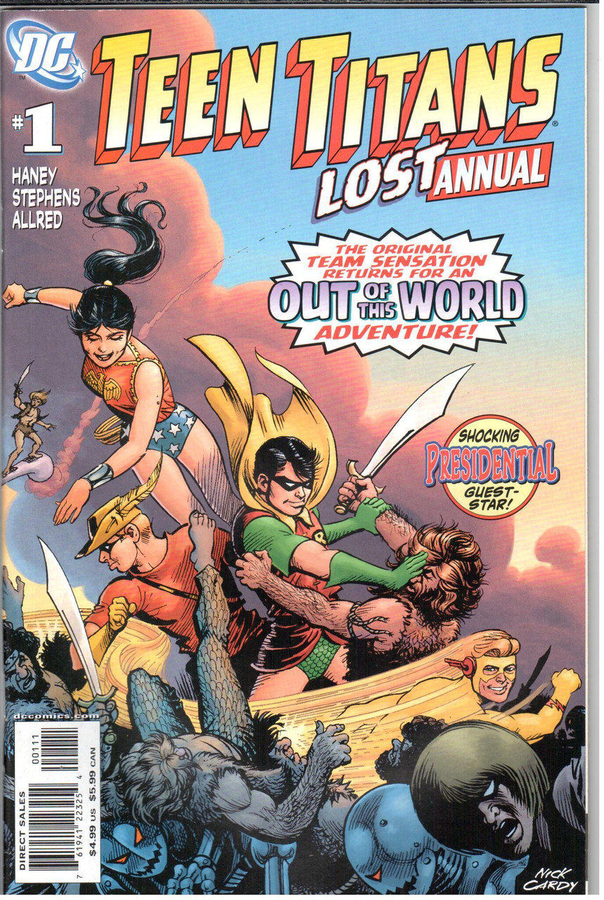 Teen Titans Lost Annual #1 NM- 9.2