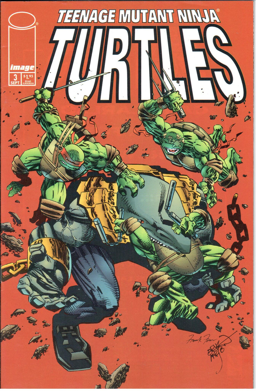 Teenage Mutant Ninja Turtles TMNT (1996 Series) #3 NM- 9.2