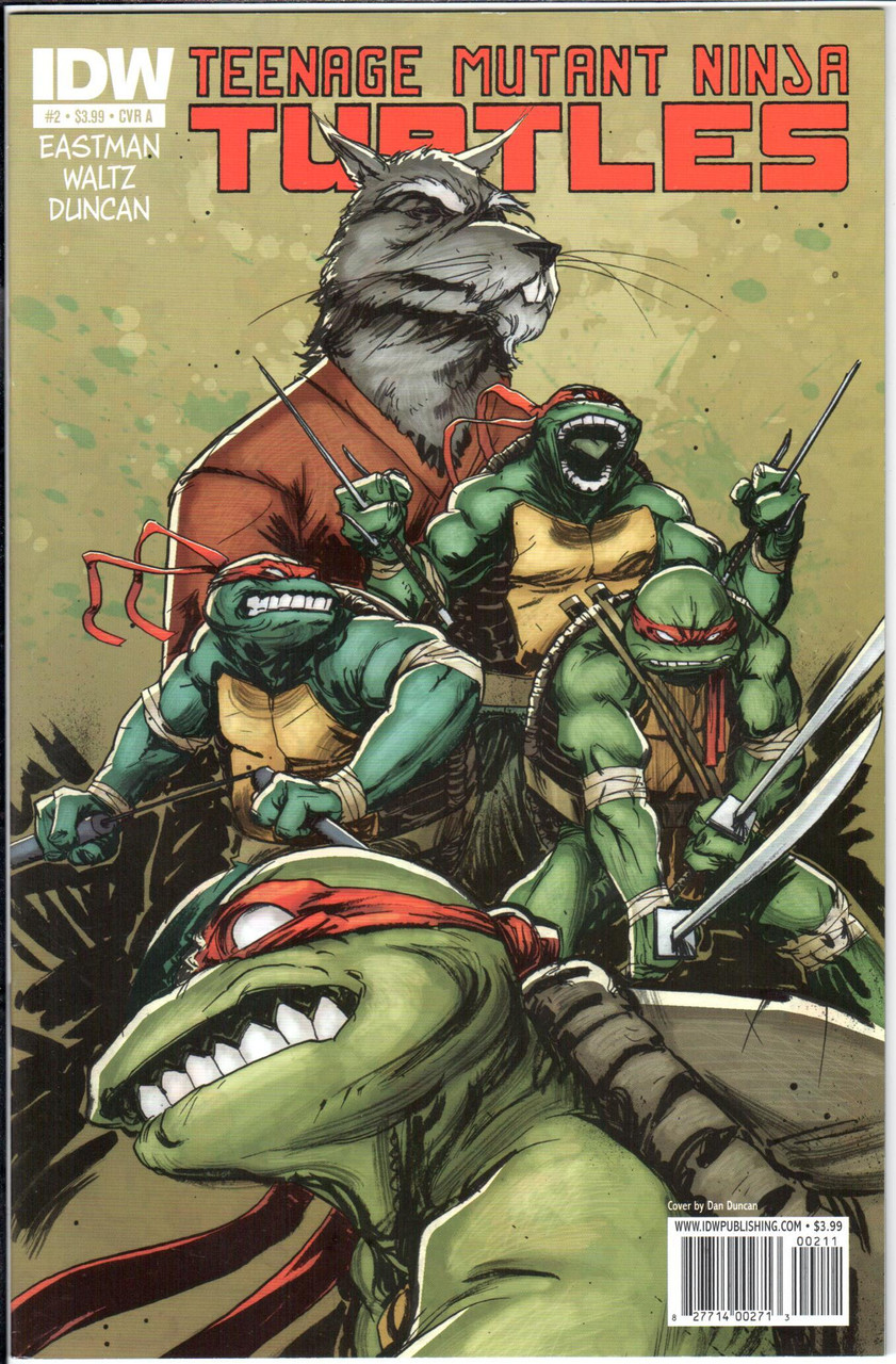 Teenage Mutant Ninja Turtles TMNT (2011 Series) #2A NM- 9.2