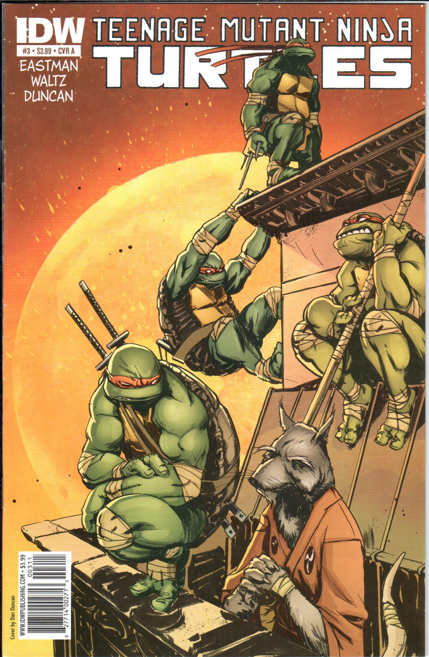 Teenage Mutant Ninja Turtles TMNT (2011 Series) #3A NM- 9.2
