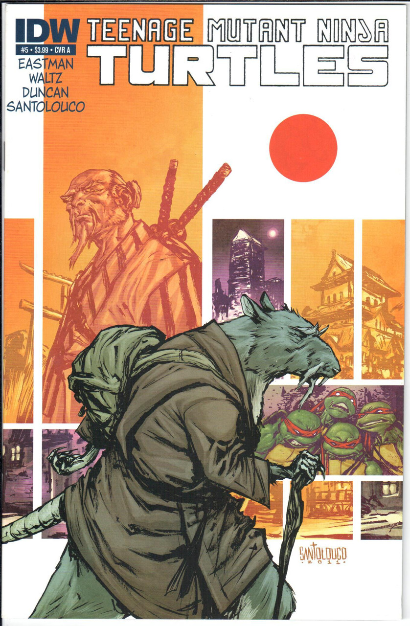 Teenage Mutant Ninja Turtles TMNT (2011 Series) #5A NM- 9.2