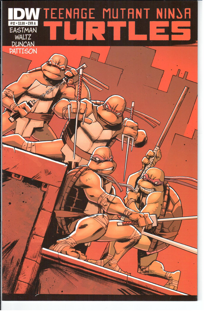 Teenage Mutant Ninja Turtles TMNT (2011 Series) #12A NM- 9.2