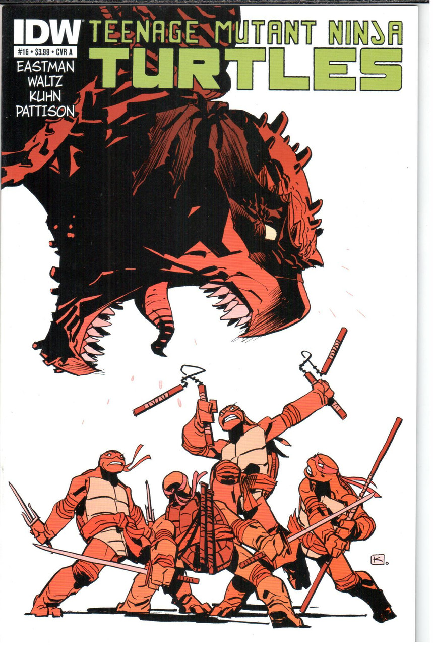 Teenage Mutant Ninja Turtles TMNT (2011 Series) #16A NM- 9.2