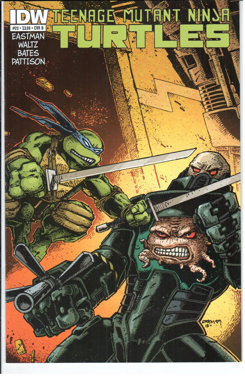 Teenage Mutant Ninja Turtles TMNT (2011 Series) #20B NM- 9.2