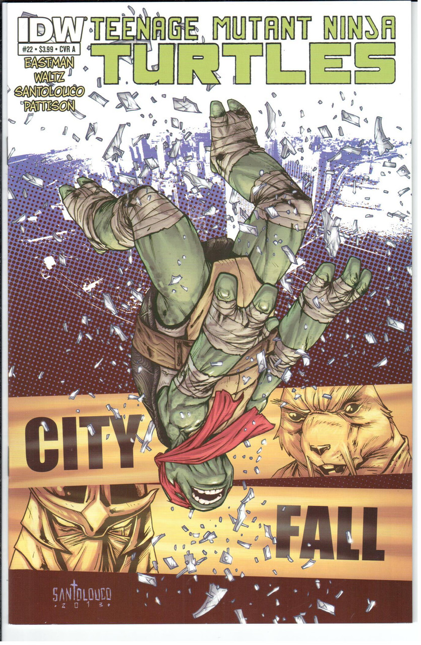 Teenage Mutant Ninja Turtles TMNT (2011 Series) #22A NM- 9.2