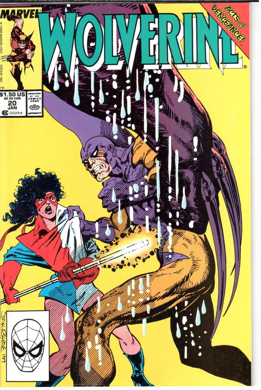 Wolverine (1988 Series) #020