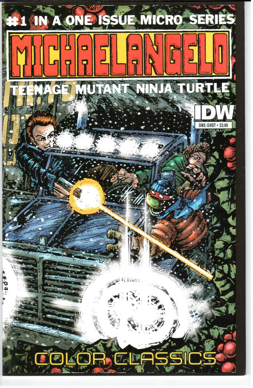 Teenage Mutant Ninja Turtles TMNT Color Classics #1 Michaelangelo NM- 9.2