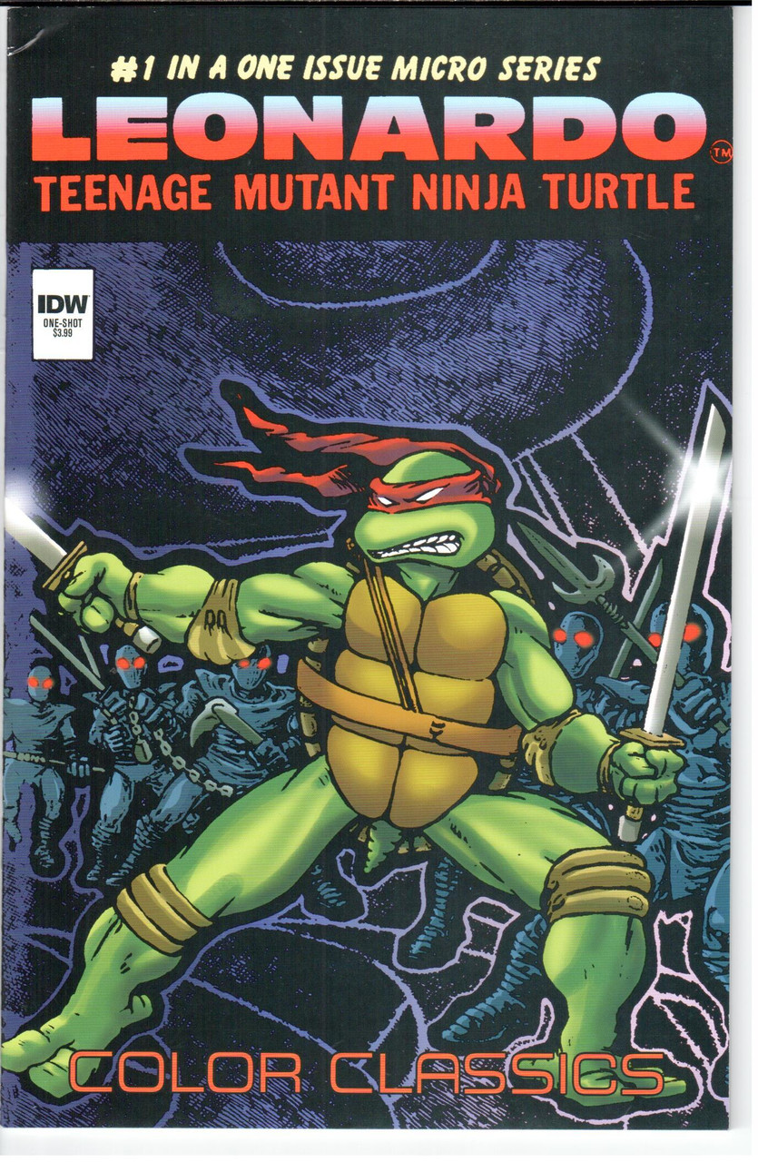 Teenage Mutant Ninja Turtles TMNT Color Classics #1 Leonardo NM- 9.2