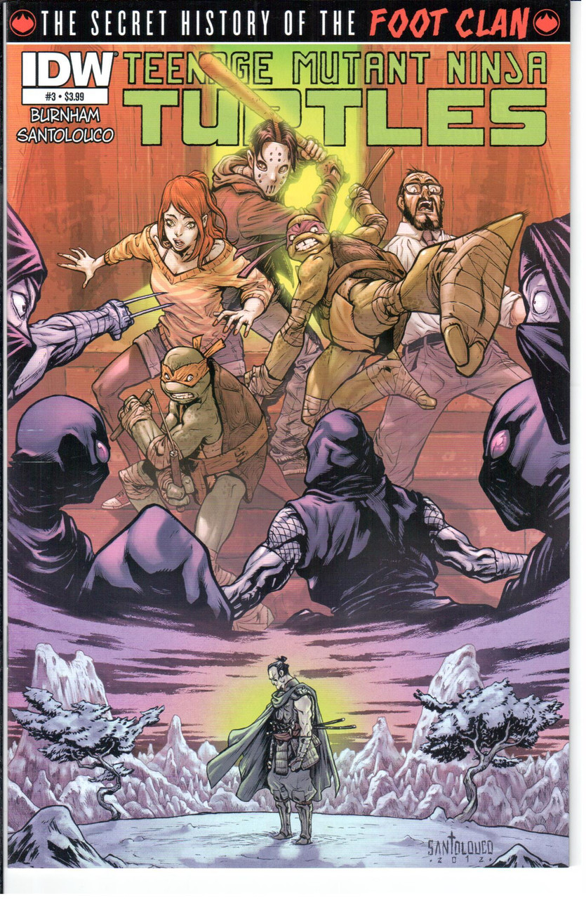 TMNT Secret History of the Foot Clan #3 NM- 9.2
