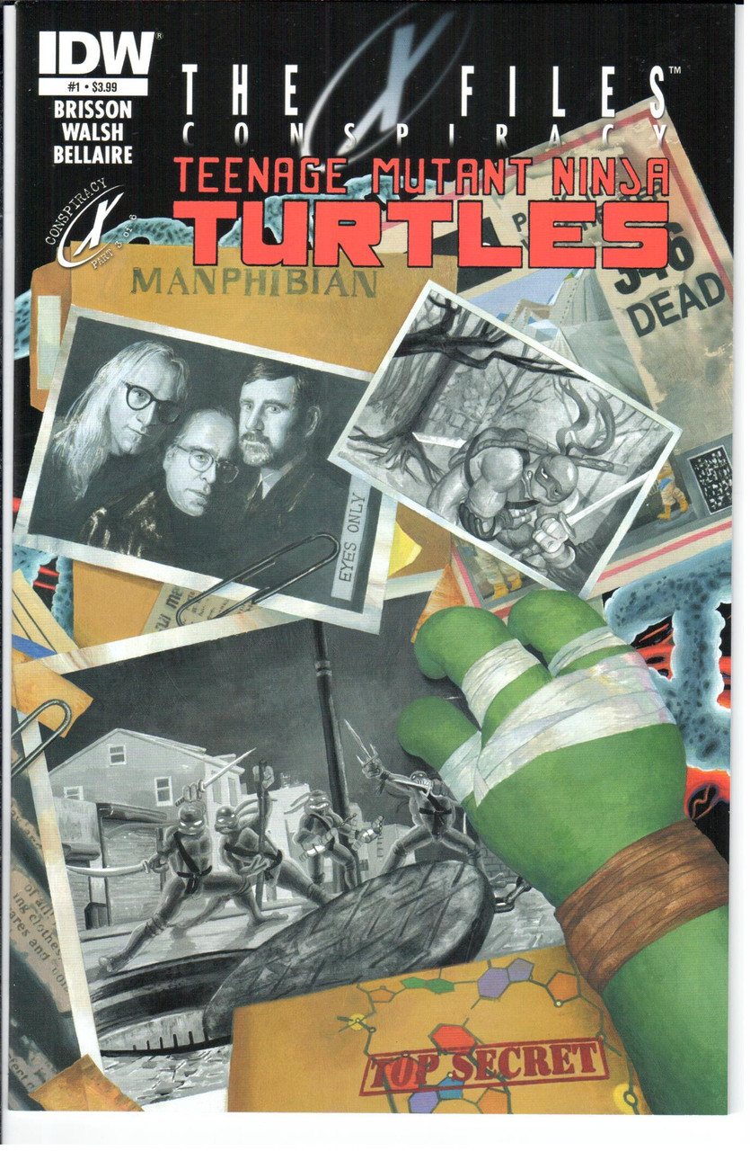Teenage Mutant Ninja Turtles TMNT X-Files #1 NM- 9.2