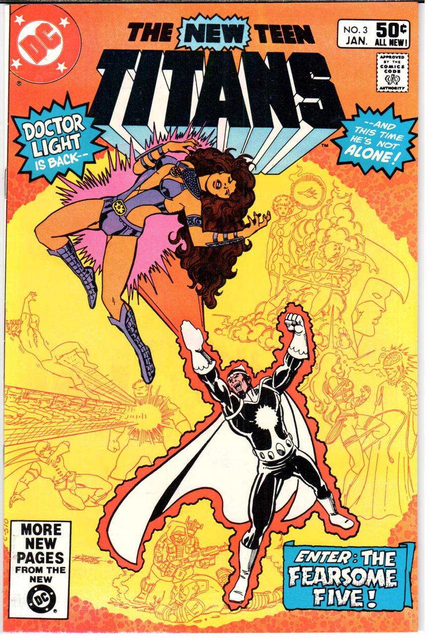 The New Teen Titans (1980 Series) #3 NM- 9.2