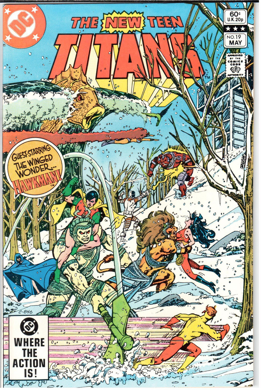 The New Teen Titans (1980 Series) #19 NM- 9.2