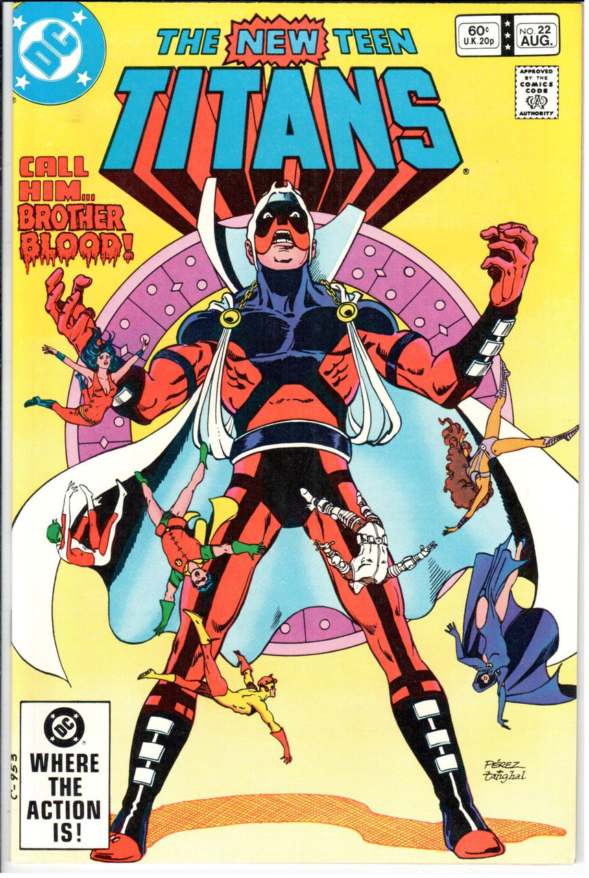 The New Teen Titans (1980 Series) #22 NM- 9.2