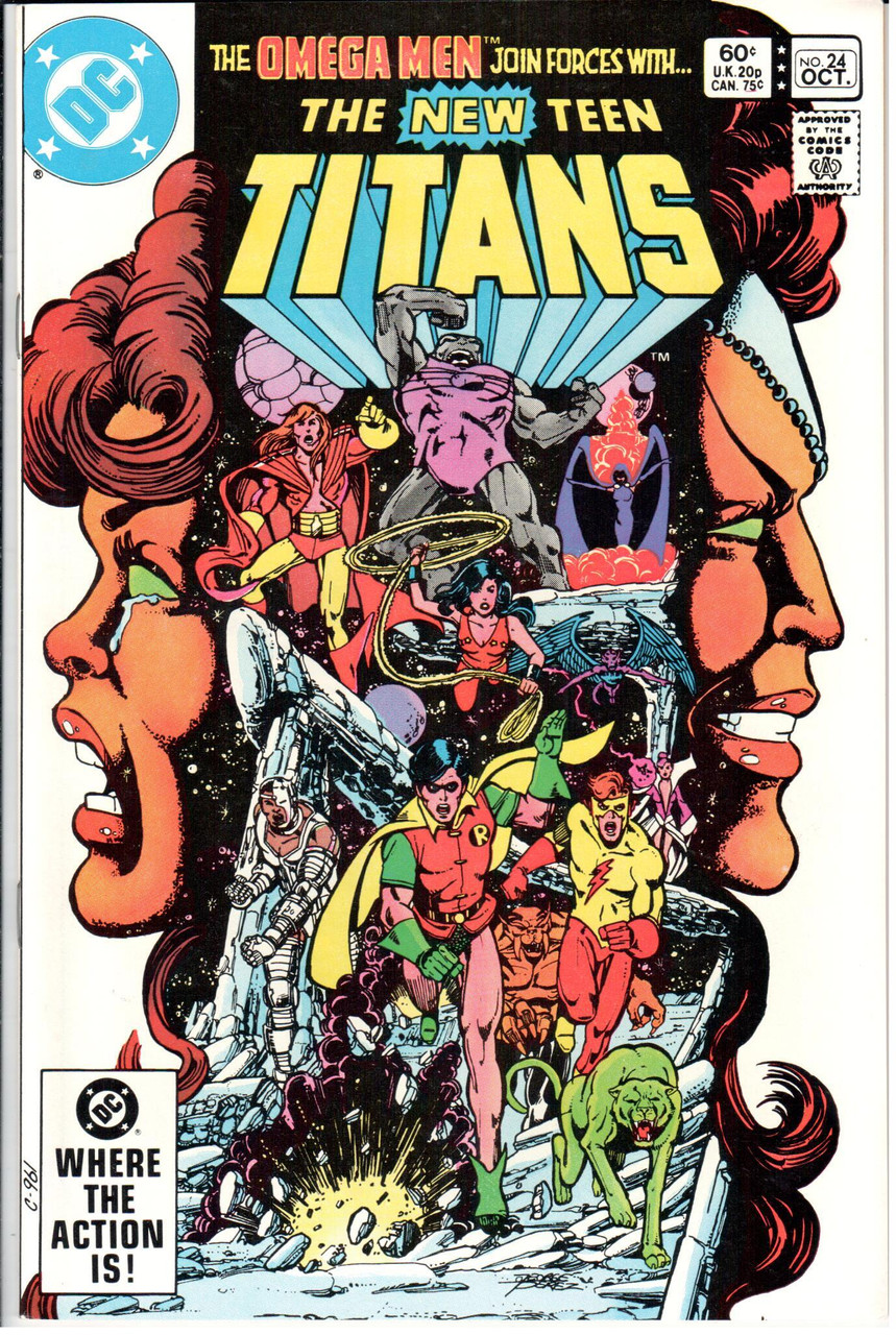 The New Teen Titans (1980 Series) #24 NM- 9.2