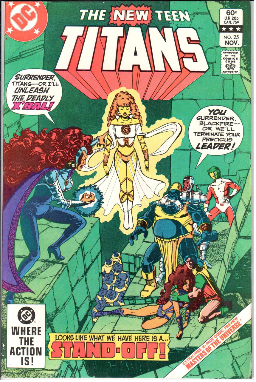 The New Teen Titans (1980 Series) #25 NM- 9.2