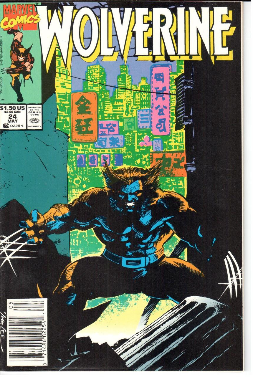 Wolverine (1988 Series) #024 Newsstand