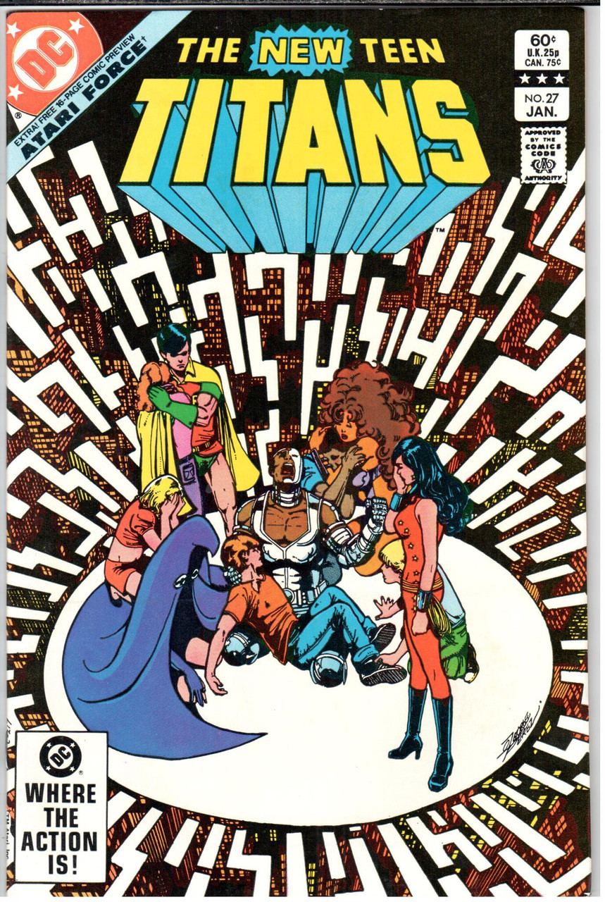 The New Teen Titans (1980 Series) #27 NM- 9.2