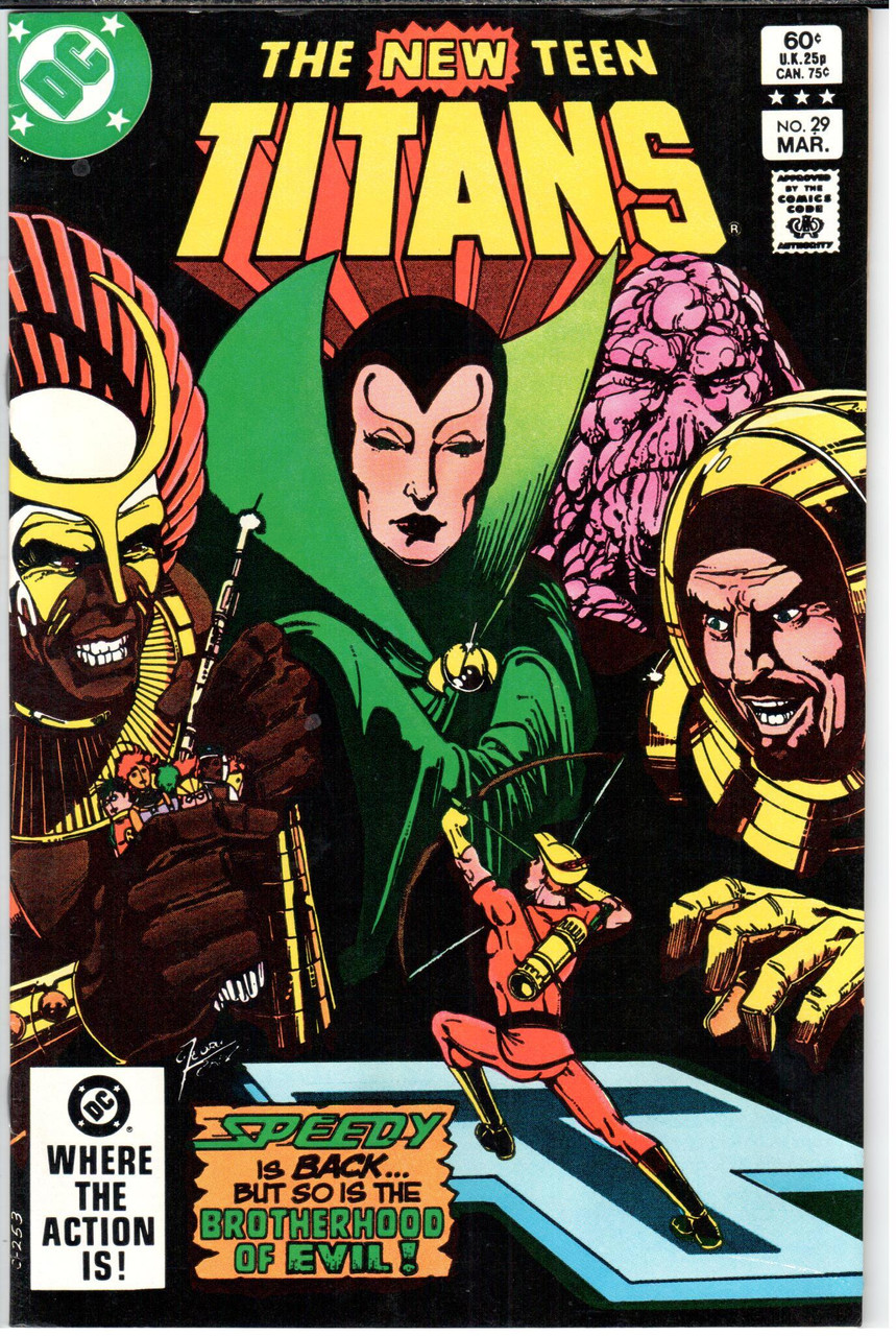 The New Teen Titans (1980 Series) #29 NM- 9.2