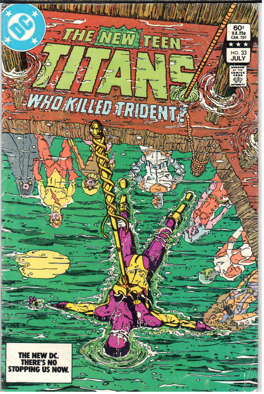 The New Teen Titans (1980 Series) #33 VG 4.0