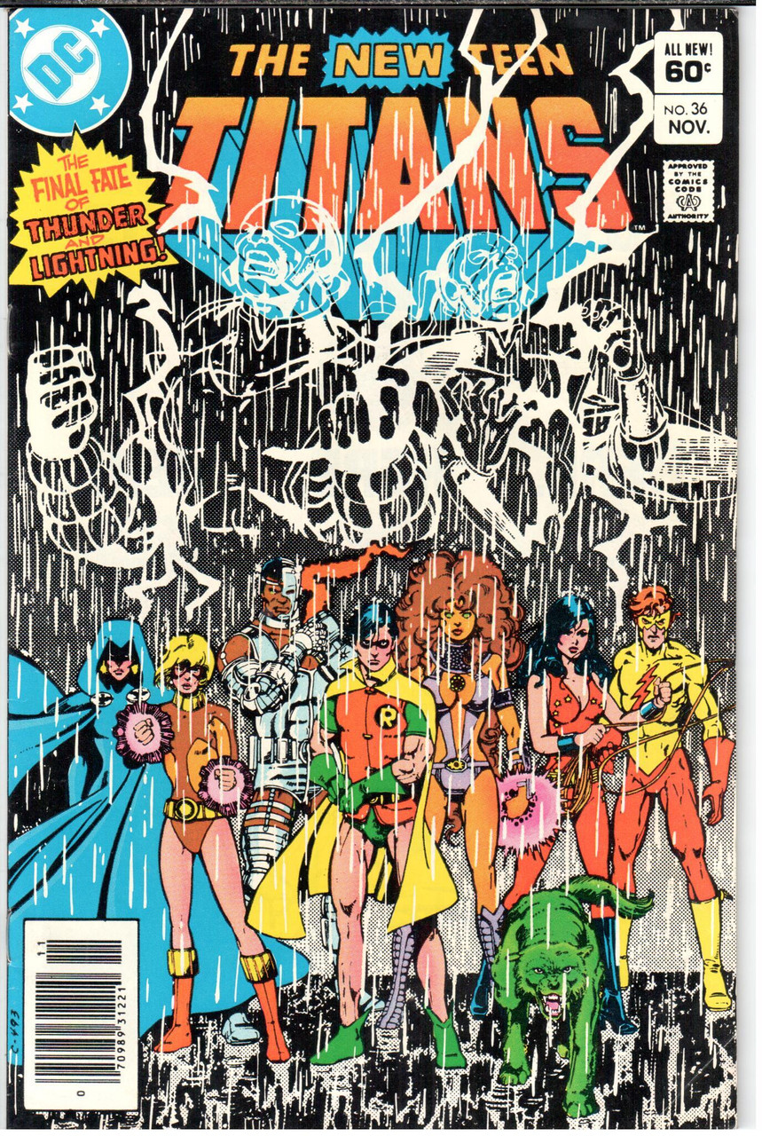 The New Teen Titans (1980 Series) #36 VF 8.0