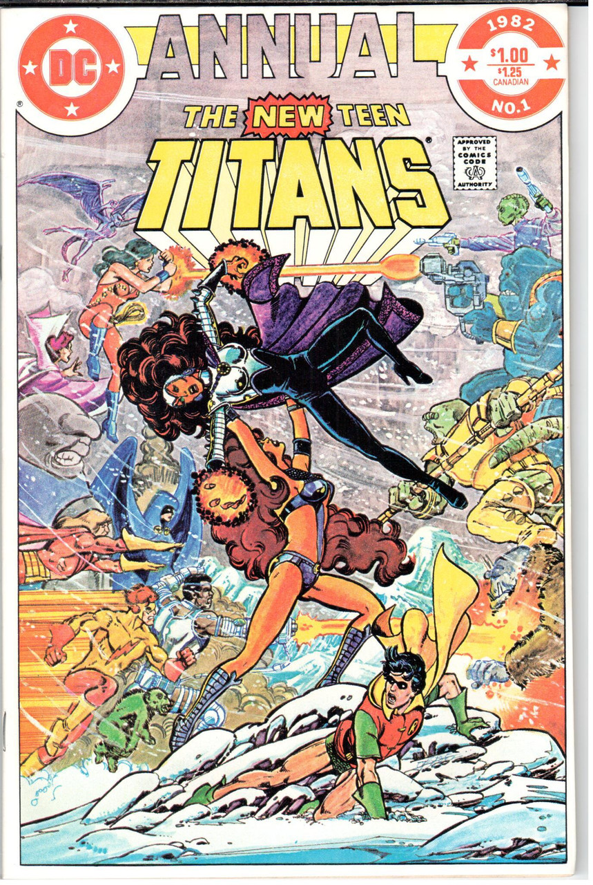 The New Teen Titans (1980 Series) #1 Annual NM- 9.2