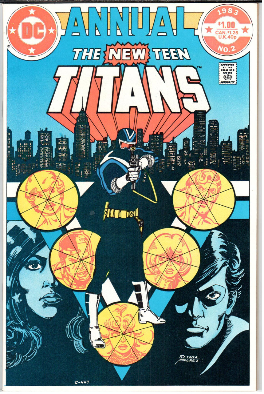 The New Teen Titans (1980 Series) #2 Annual NM- 9.2