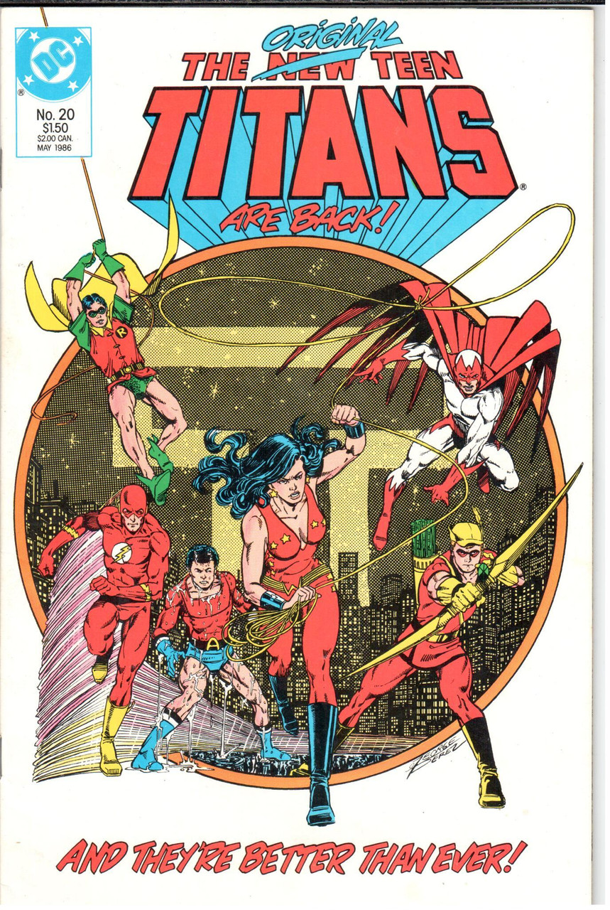 The New Teen Titans (1984 Series) #20 VF- 7.5