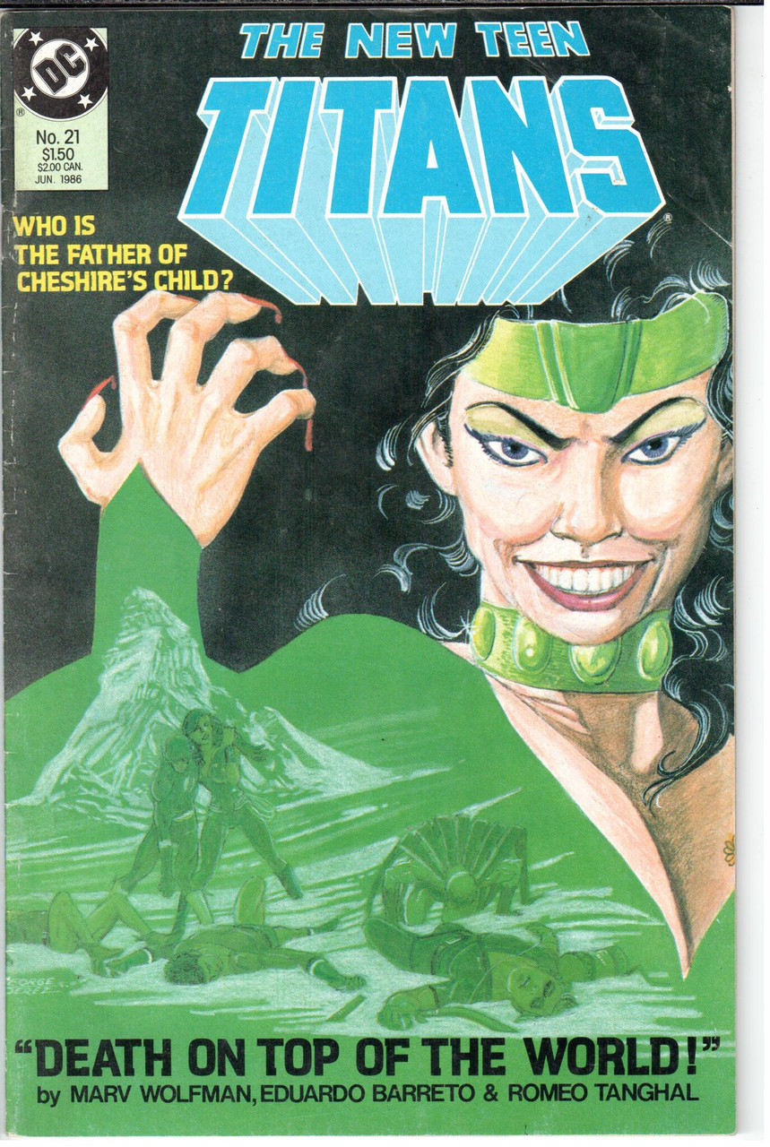 The New Teen Titans (1984 Series) #21 FN+ 6.5