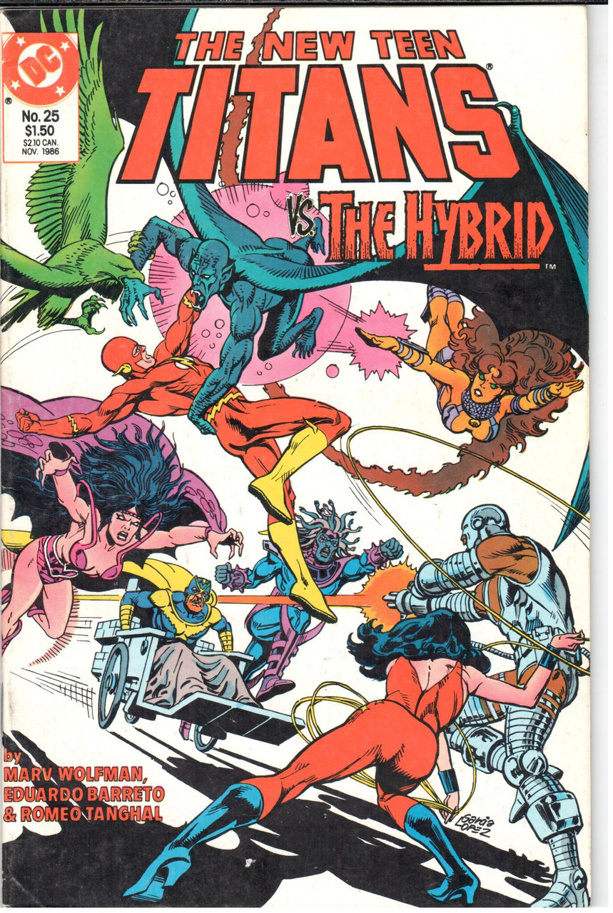 The New Teen Titans (1984 Series) #25 FN+ 6.5