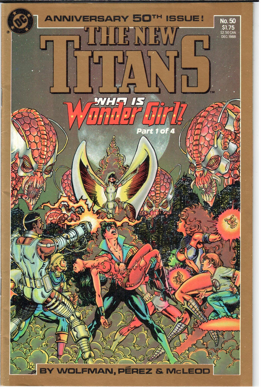 The New Teen Titans (1984 Series) #50 VF/NM 9.0
