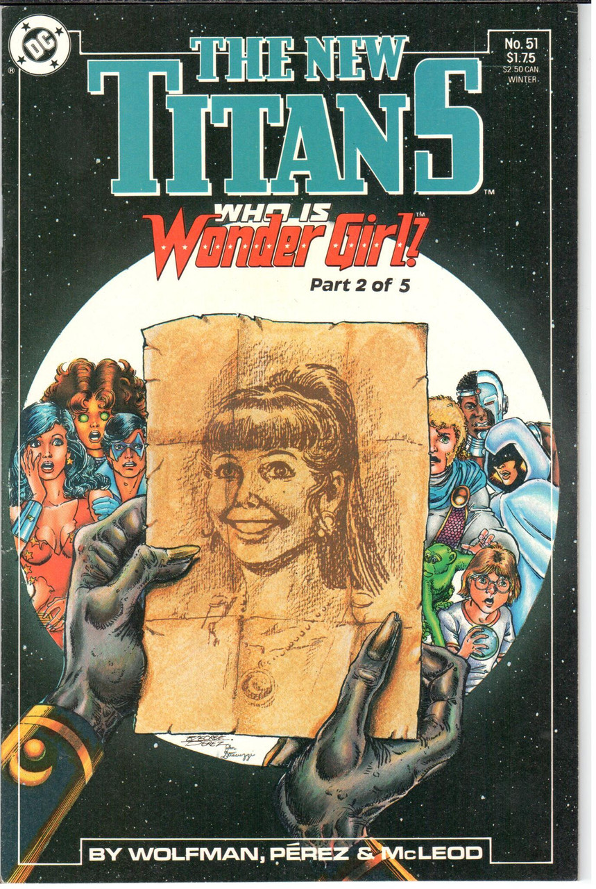 The New Teen Titans (1984 Series) #51 VF/NM 9.0