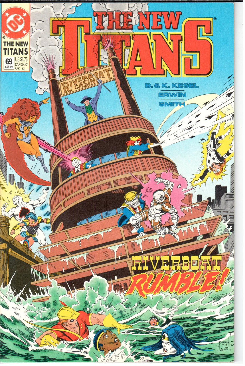 The New Teen Titans (1984 Series) #69 NM- 9.2