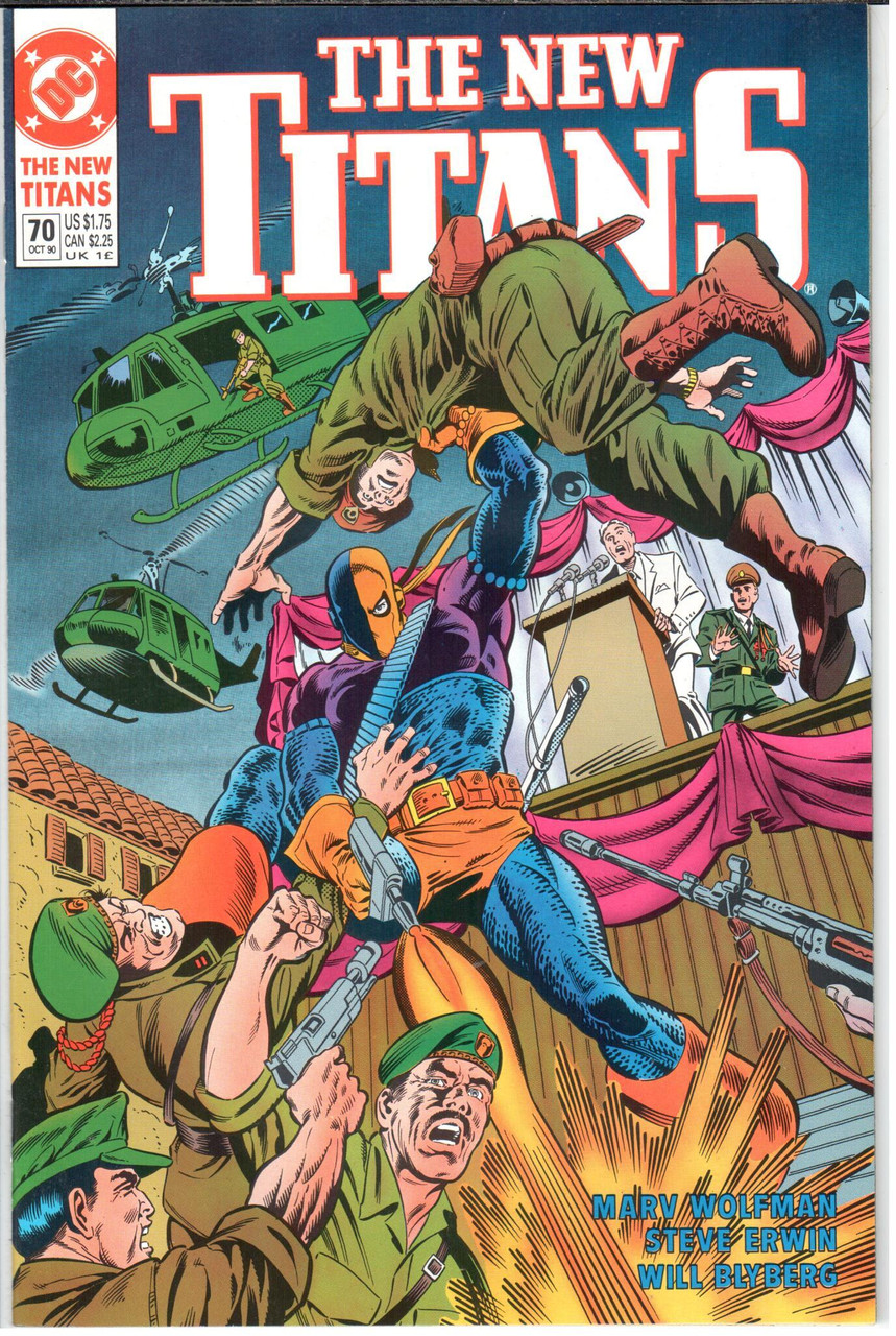 The New Teen Titans (1984 Series) #70 NM- 9.2