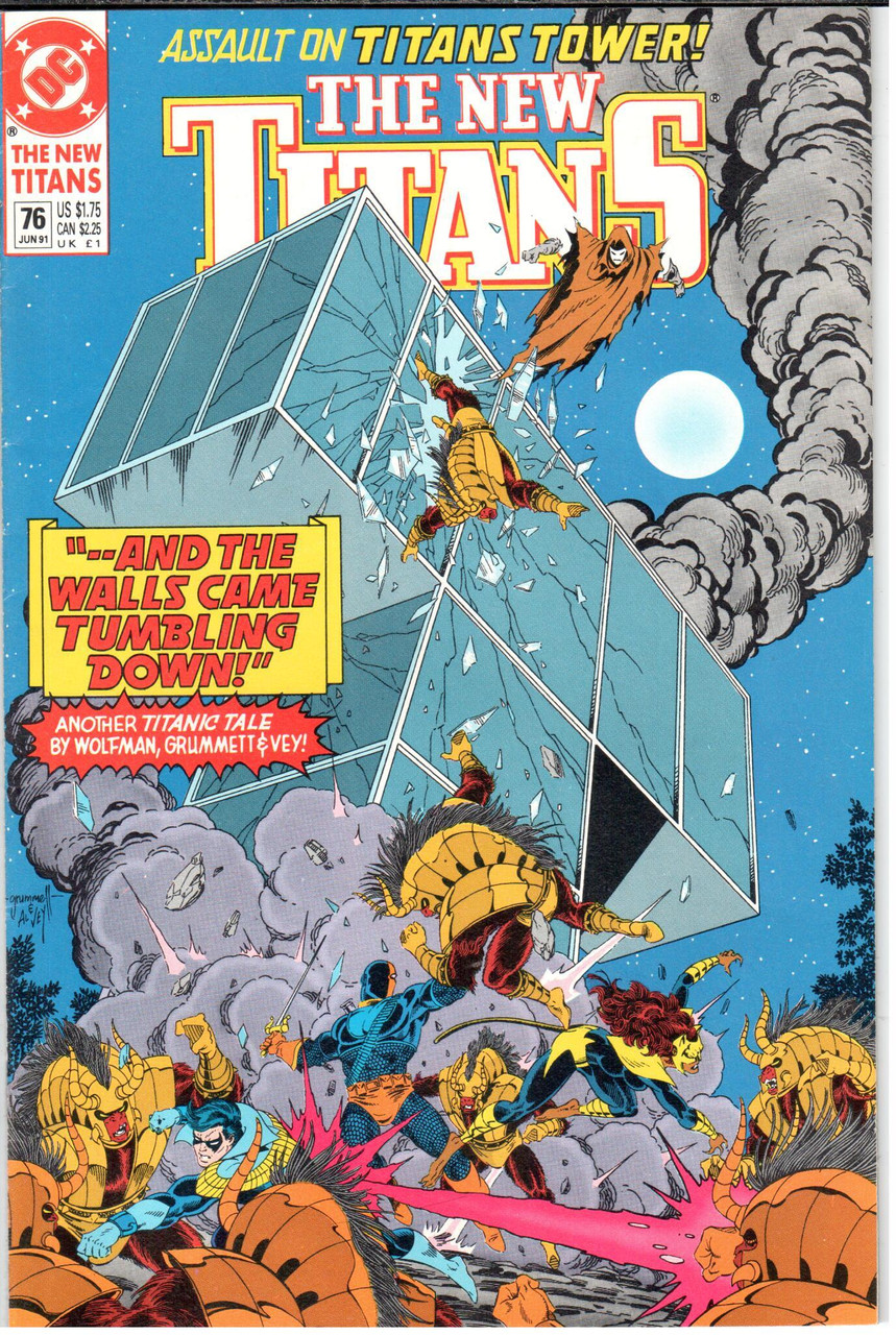 The New Teen Titans (1984 Series) #76 NM- 9.2