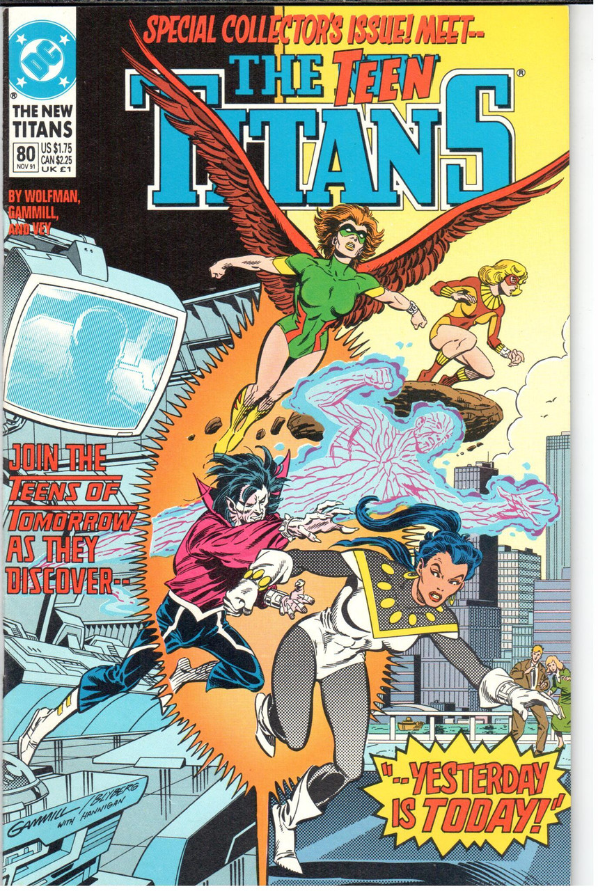 The New Teen Titans (1984 Series) #80 NM- 9.2