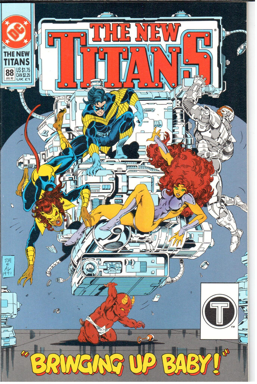The New Teen Titans (1984 Series) #88 NM- 9.2