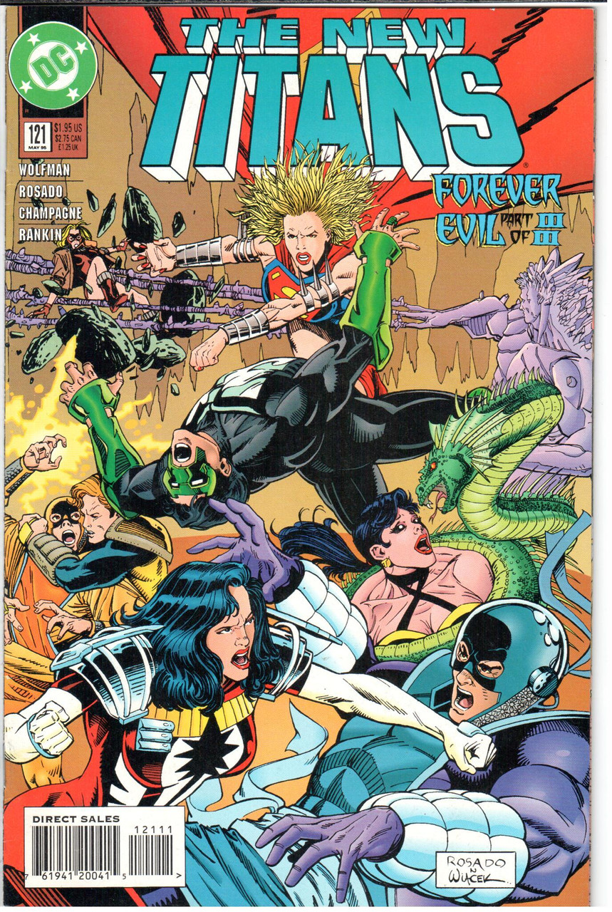 The New Teen Titans (1984 Series) #121 NM- 9.2