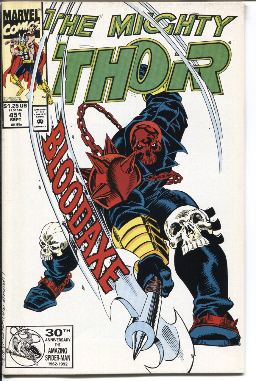 Thor (1962 Series) #451 NM- 9.2