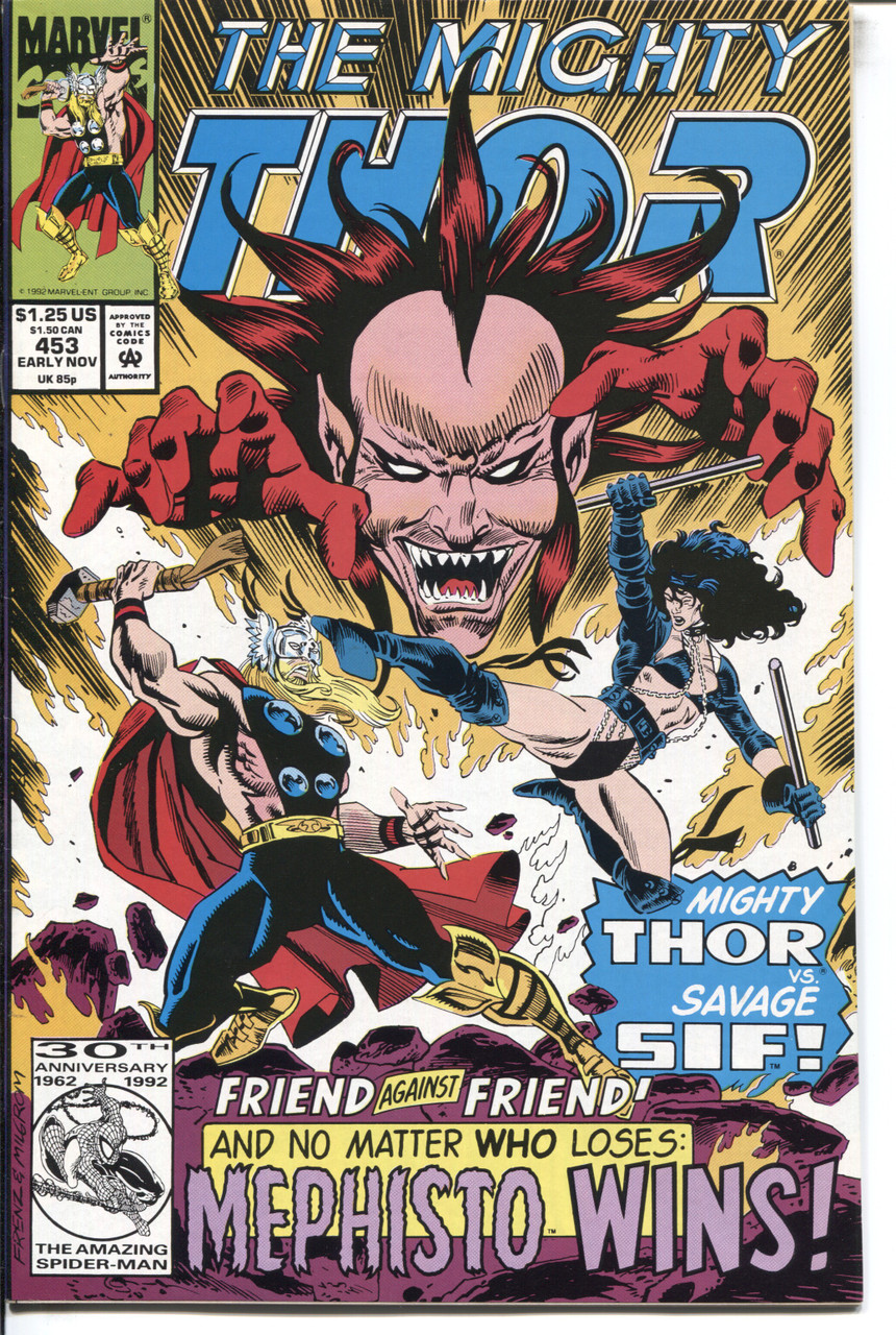 Thor (1962 Series) #453 NM- 9.2