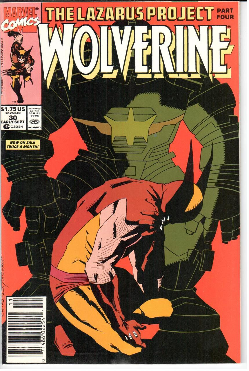 Wolverine (1988 Series) #030 Newsstand