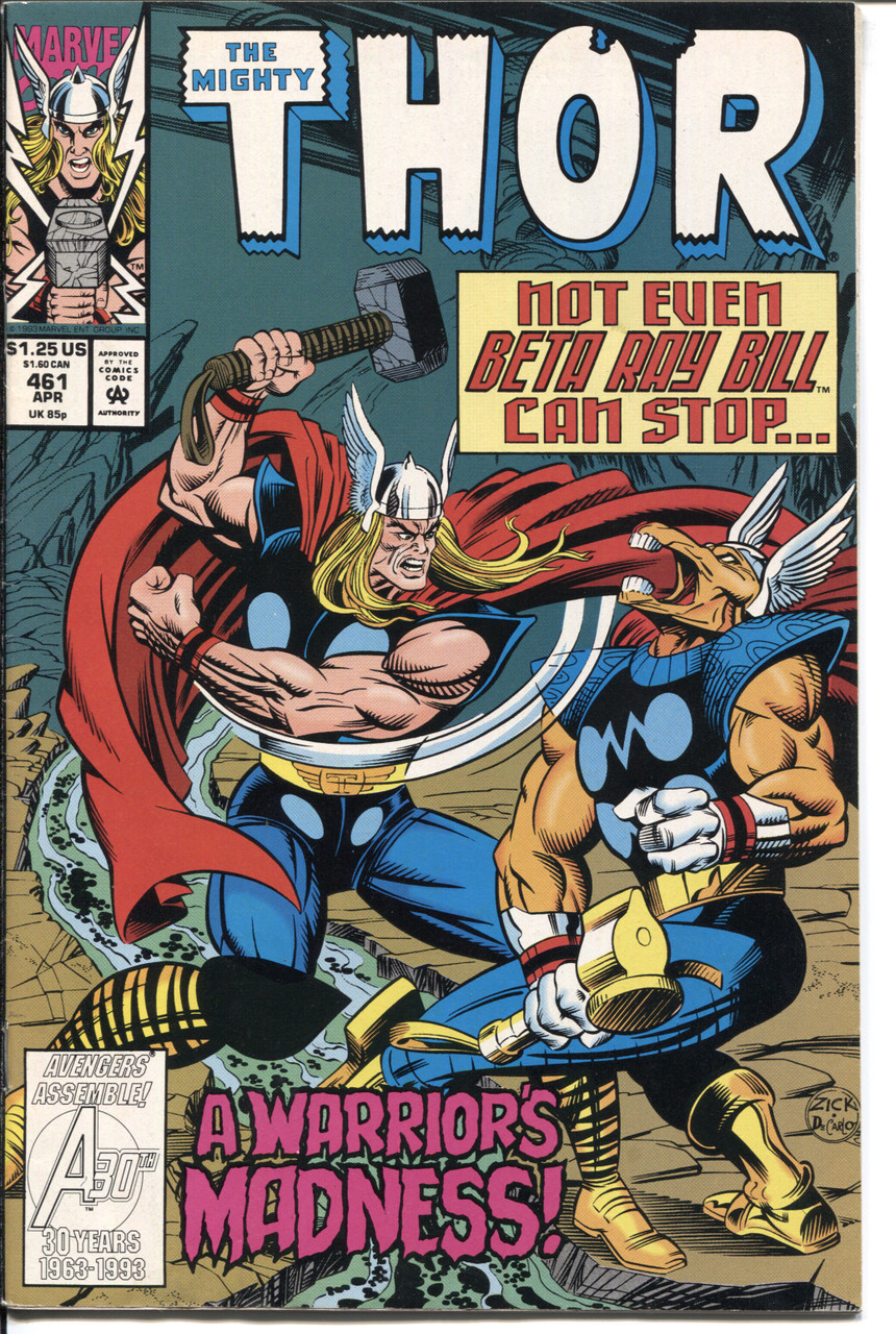 Thor (1962 Series) #461 NM- 9.2