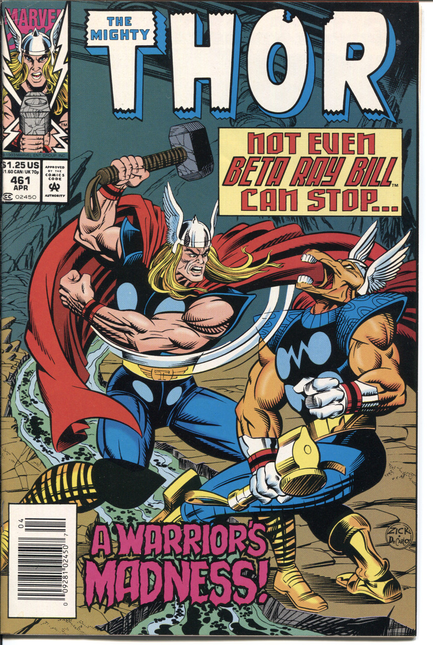 Thor (1962 Series) #461 Newsstand NM- 9.2
