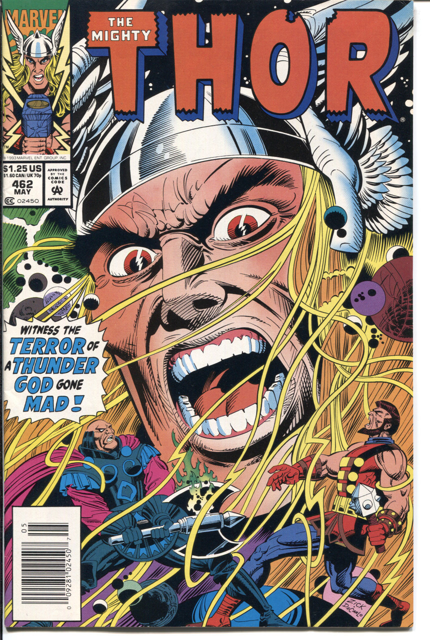 Thor (1962 Series) #462 Newsstand NM- 9.2