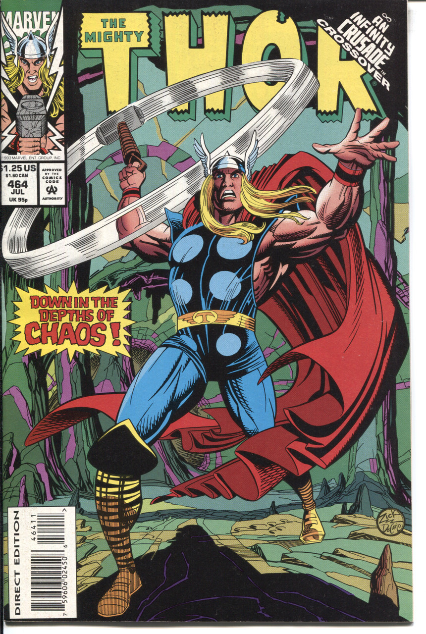 Thor (1962 Series) #464 NM- 9.2