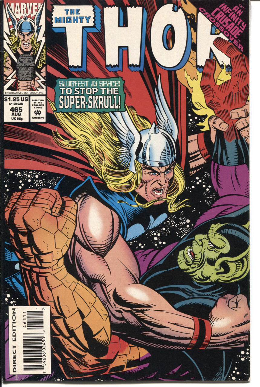 Thor (1962 Series) #465 NM- 9.2