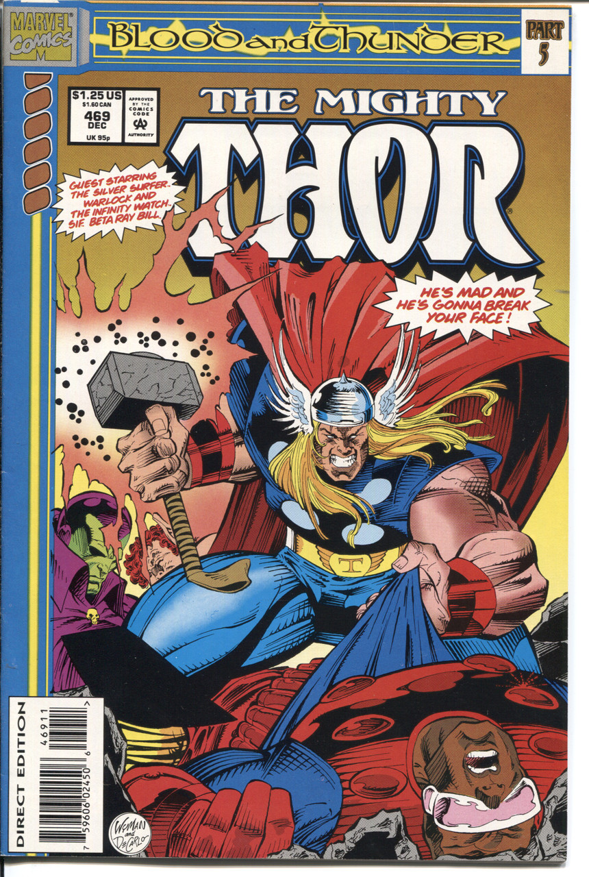 Thor (1962 Series) #469 NM- 9.2